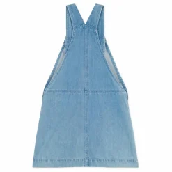 Hot Petit Bateau Robe Salopette Meduse Denim | Bleu jean