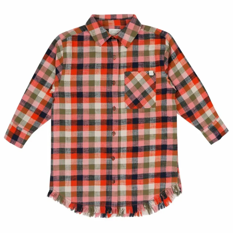 Enfant Jenest Robes, Combinaisons*Robe Scottie Carreaux |