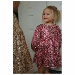 Enfant Konges Sløjd Robes, Combinaisons|Robes*Robe Sequins Lila |