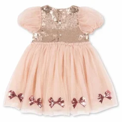 Sale Konges Sløjd Robe Sequins Mei Tulle | Rose pâle