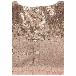 Sale Konges Sløjd Robe Sequins Mei Tulle | Rose pâle