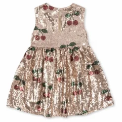 Konges Sløjd Robe Sequins Starla Cerises ||Enfant Robes, Combinaisons|Robes