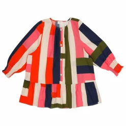 Jenest Robe Skye Rayée Popeline ||Enfant Robes, Combinaisons
