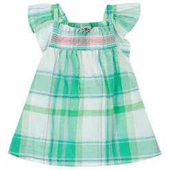 Bonton Robe Smockée Louise Carreaux || Robes