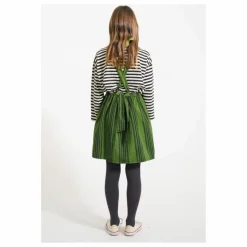 Discount Piupiuchick Robe Tablier Rayée Coton Bio | Vert