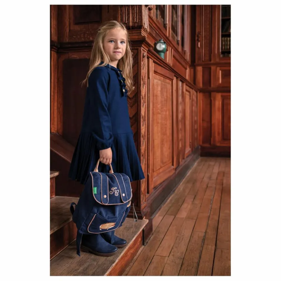 New Tartine et Chocolat Robe Tennis | Bleu marine