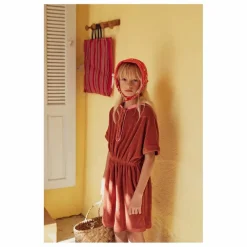 Hot Marlot Paris Robe Thelma Eponge | Rouille