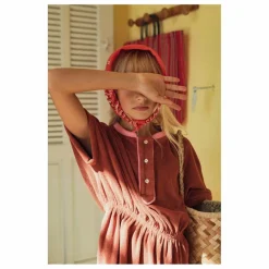 Hot Marlot Paris Robe Thelma Eponge | Rouille