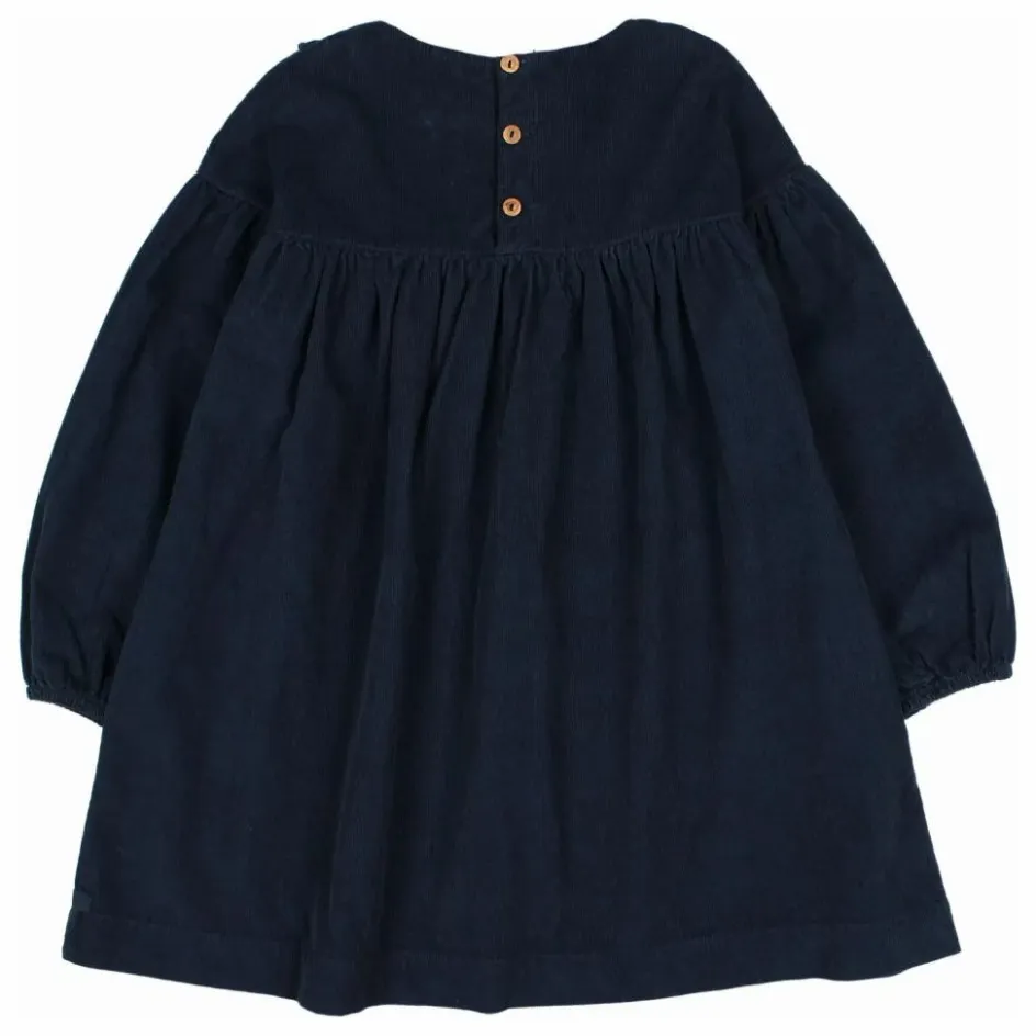 Best Búho Robe Velours Côtelé Coton Bio | Bleu marine