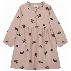 Studio Bohème Robe Vermont Mûres Velours Côtelé Coton Bio | Mauve