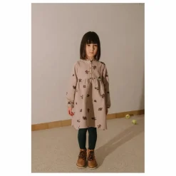 Studio Bohème Robe Vermont Mûres Velours Côtelé Coton Bio | Mauve