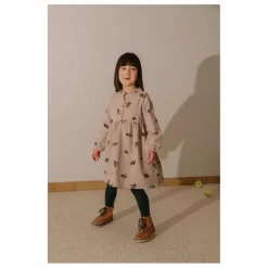 Studio Bohème Robe Vermont Mûres Velours Côtelé Coton Bio | Mauve