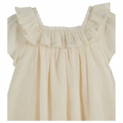 New Emile et Ida Robe Vintage Unie | Ecru
