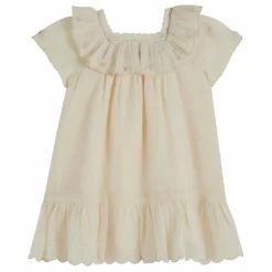 New Emile et Ida Robe Vintage Unie | Ecru