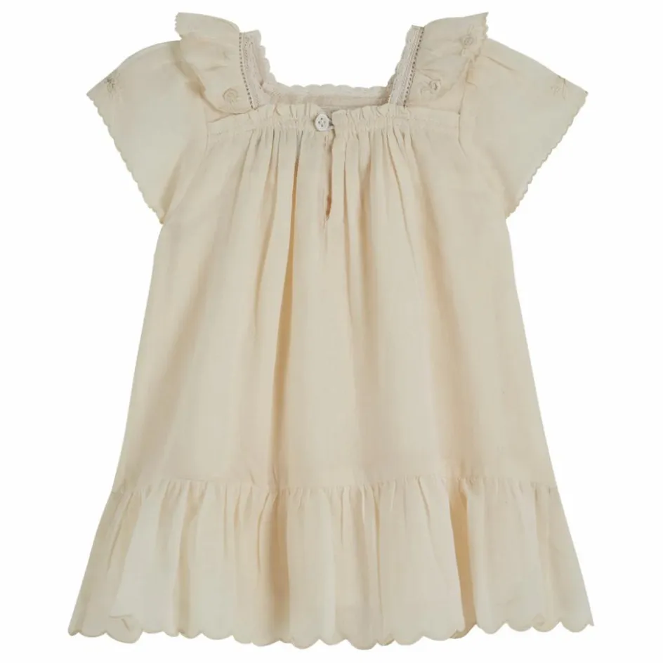 New Emile et Ida Robe Vintage Unie | Ecru