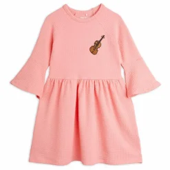 Enfant Mini Rodini Robes, Combinaisons|Robes*Robe Violon Fibres Recyclées |