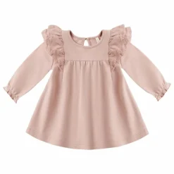 Quincy Mae Robe Volants Coton Bio ||Enfant Robes, Combinaisons|Robes