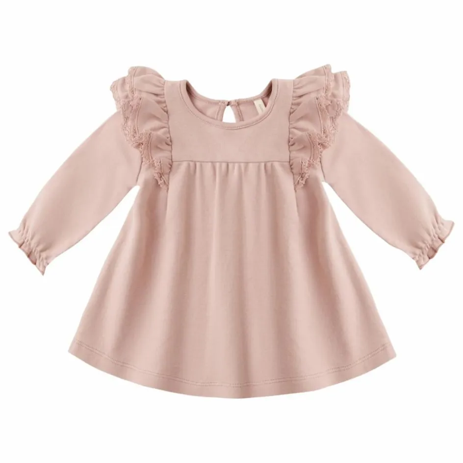 Quincy Mae Robe Volants Coton Bio ||Enfant Robes, Combinaisons|Robes