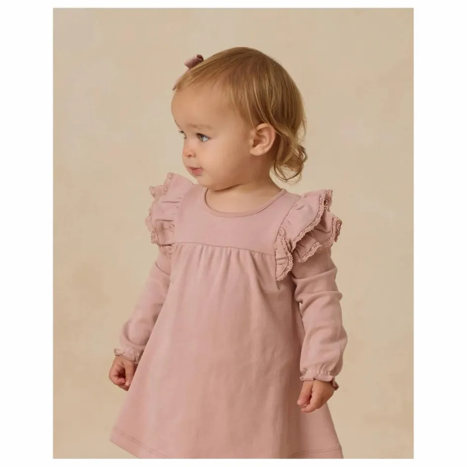 Quincy Mae Robe Volants Coton Bio ||Enfant Robes, Combinaisons|Robes