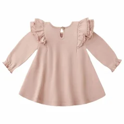 Quincy Mae Robe Volants Coton Bio ||Enfant Robes, Combinaisons|Robes