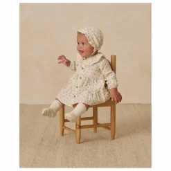 Enfant Quincy Mae Robes, Combinaisons|Robes*Robe Volants Fleurie Gaze de Coton Bio |