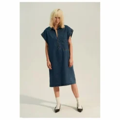 BELLEPIECE Robe Zafra Denim ||Femme Robes, Combinaisons