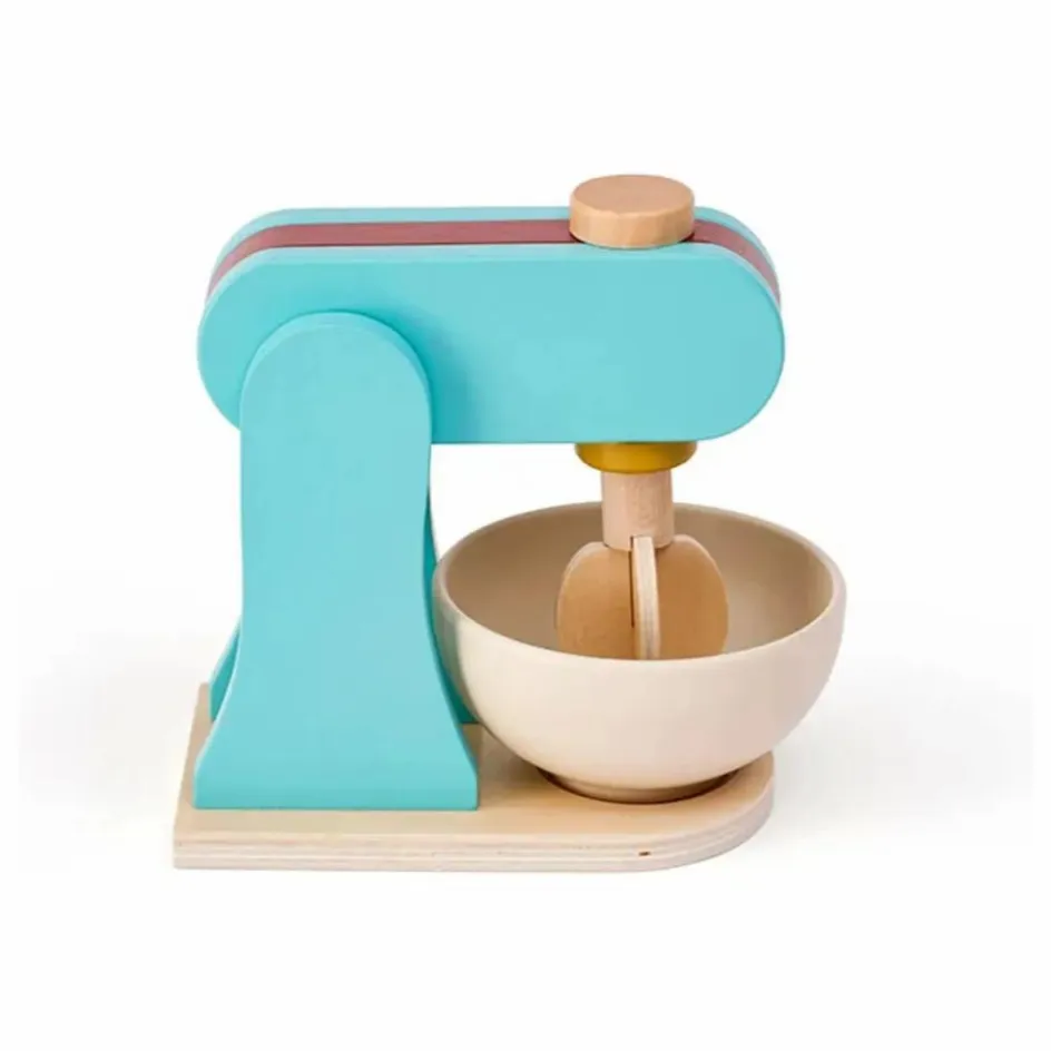 Kid's Concept Cuisines, Marchandes*Robot batteur en bois |