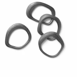 Ferm Living Linge De Table|Art De La Table*Rond de serviette - Set de 4 |