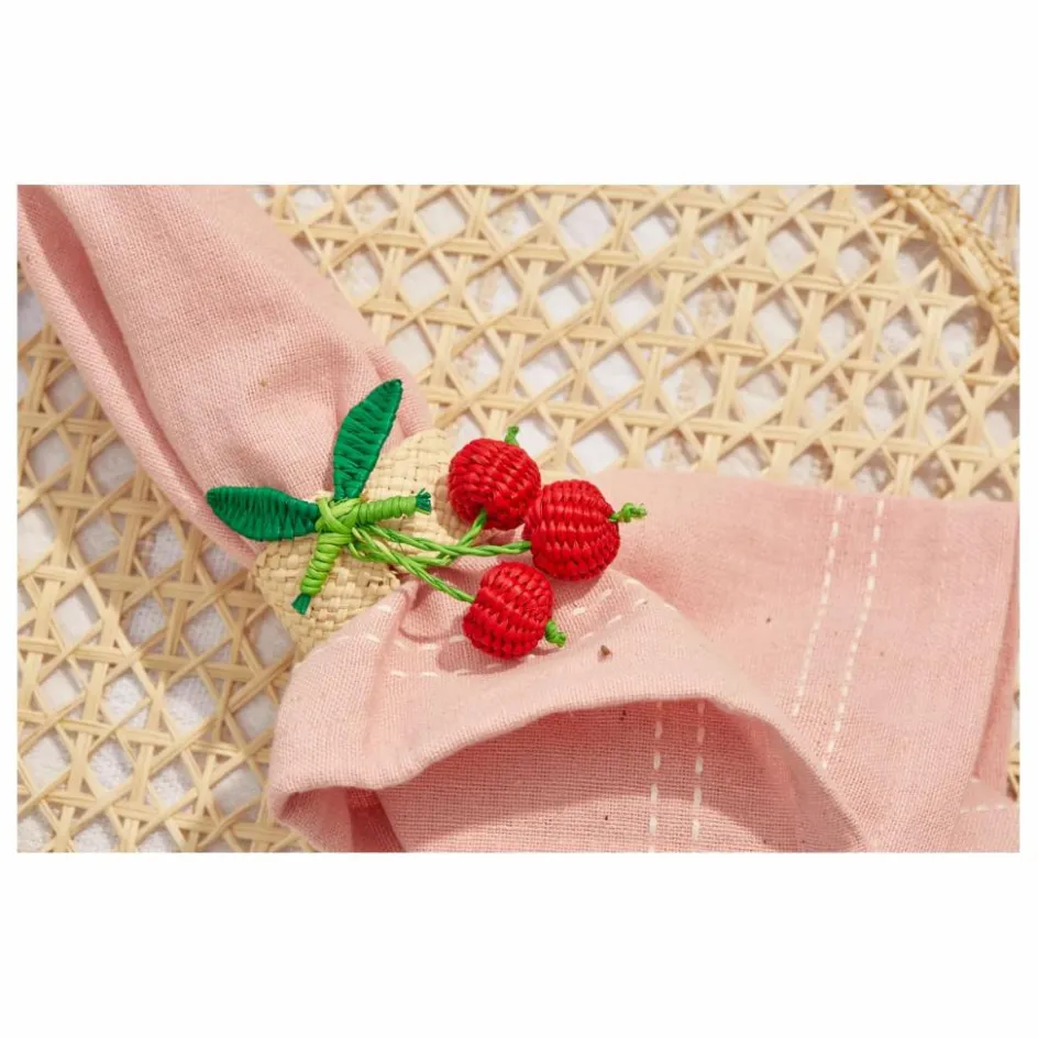 Coro Cora Rond de serviette Cerises || Art De La Table