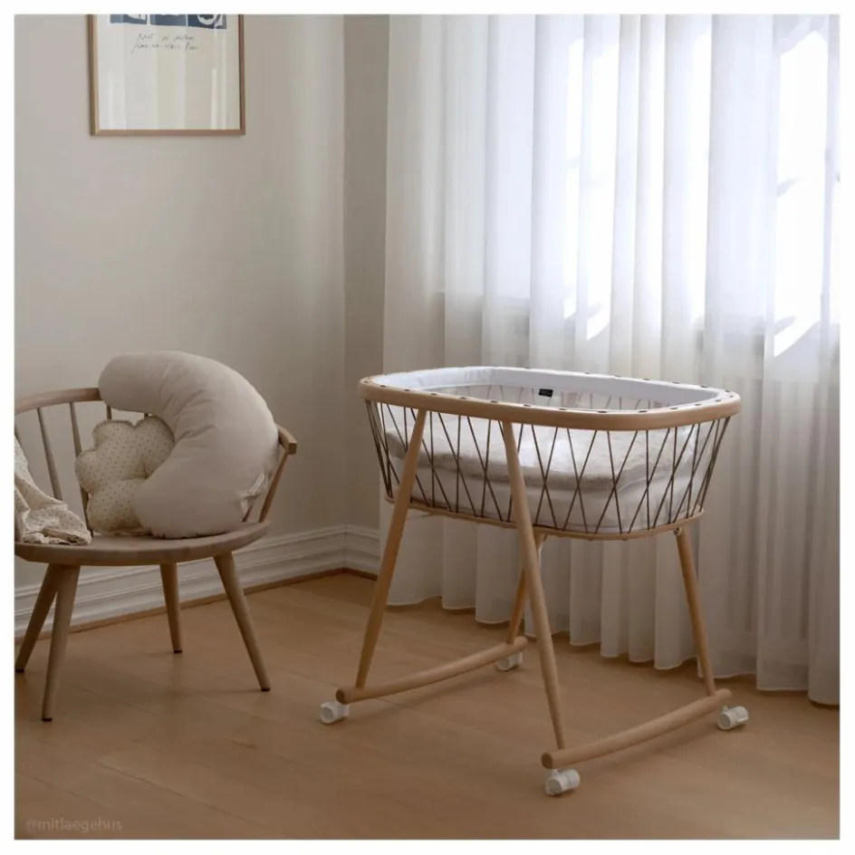 Charlie Crane Berceaux|Lits Bébé*Roues pour berceau Kumi - Set de 4 |