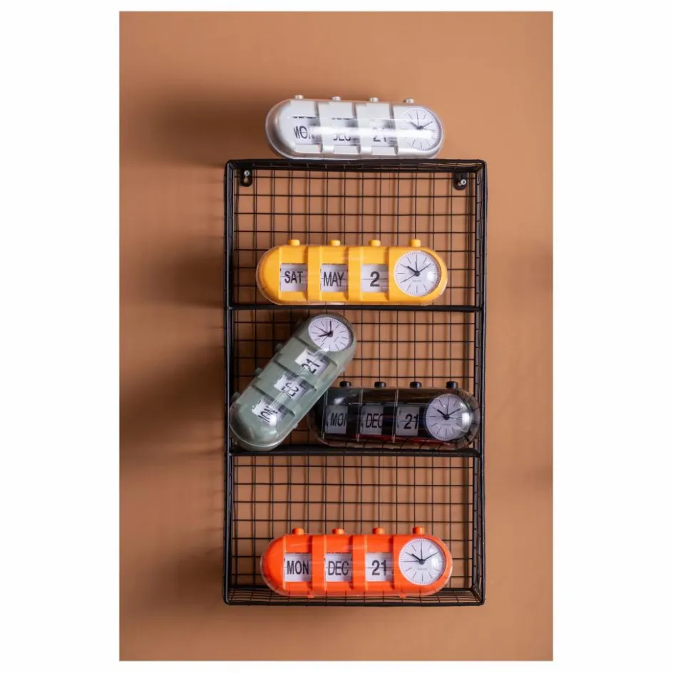 Online Present Time Réveil Retro tube | Orange