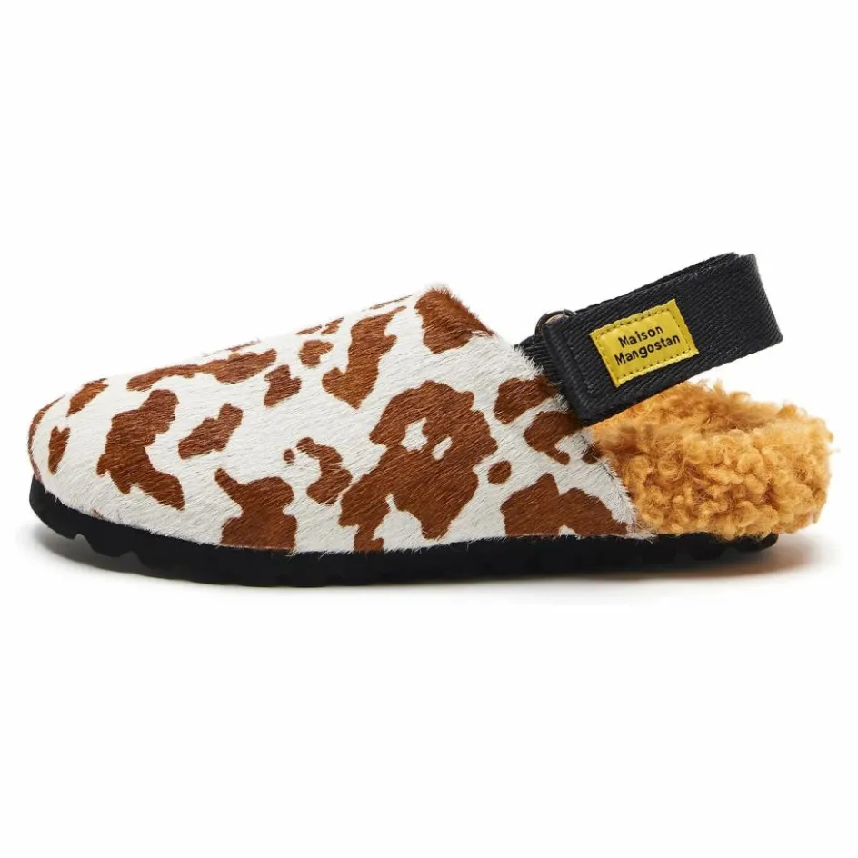 Enfant Maison Mangostan Sandales, Espadrilles*Sabots Almond Cow Cuir |