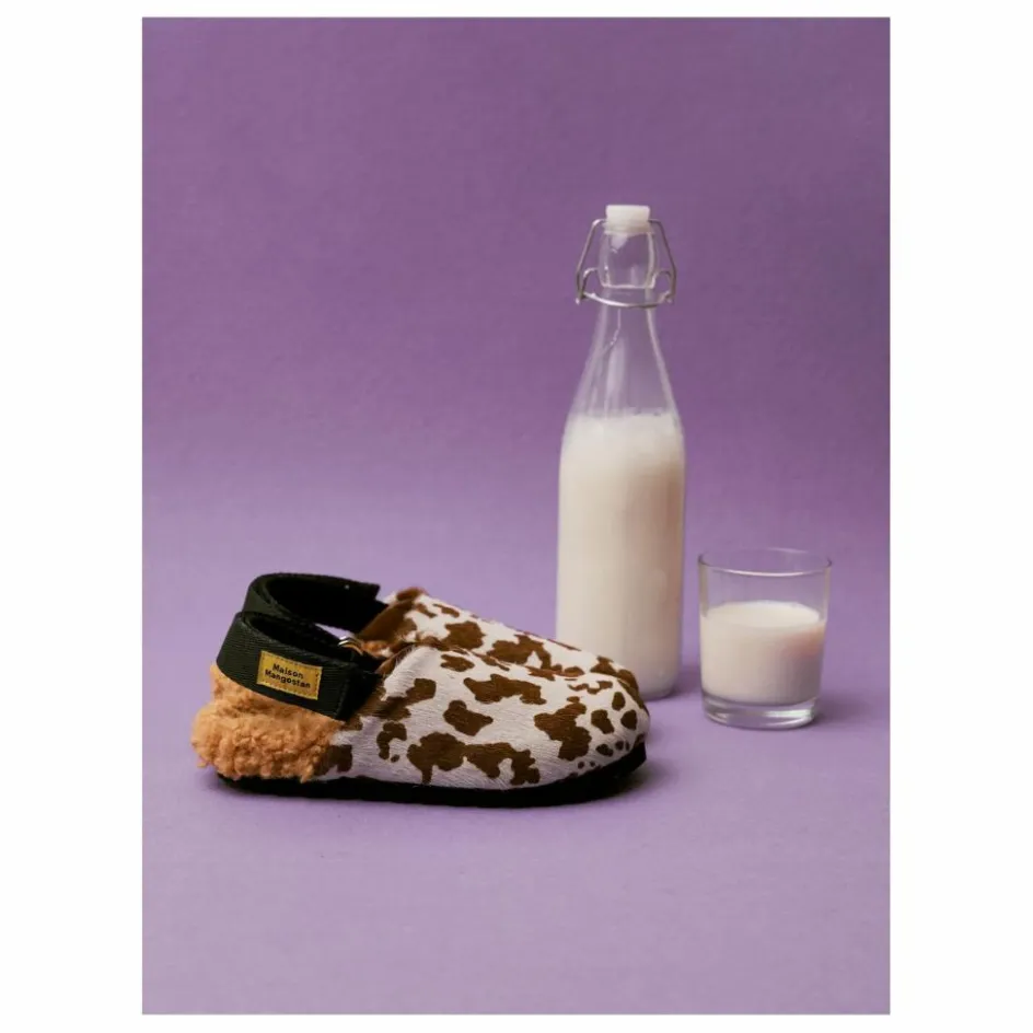 Enfant Maison Mangostan Sandales, Espadrilles*Sabots Almond Cow Cuir |