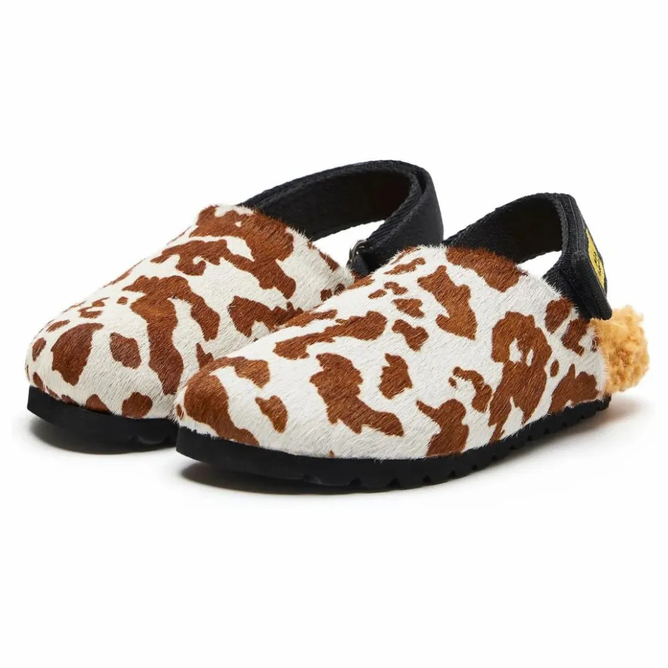 Enfant Maison Mangostan Sandales, Espadrilles*Sabots Almond Cow Cuir |