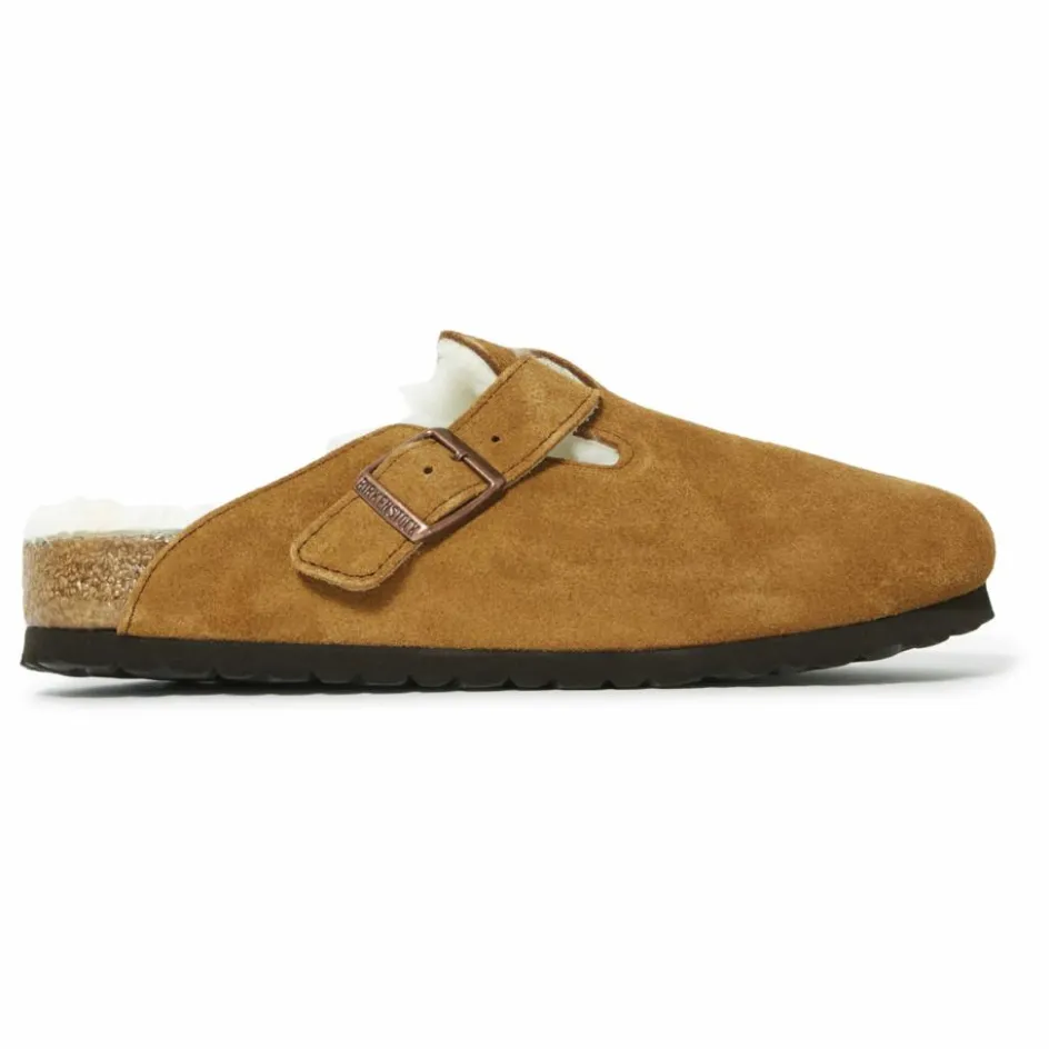 Discount Sabots Boston Fur Cuir Suede - Collection Adulte | Femme Sandales, Espadrilles