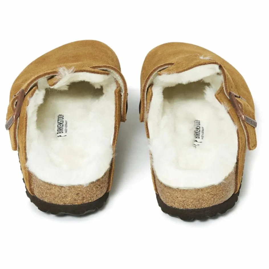 Discount Sabots Boston Fur Cuir Suede - Collection Adulte | Femme Sandales, Espadrilles