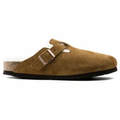 BIRKENSTOCK Sabots Boston Shearling - Collection Adulte | Camel