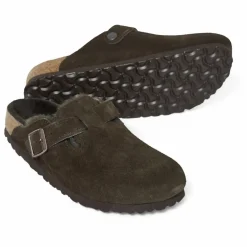 Femme BIRKENSTOCK Sandales, Espadrilles*Sabots Boston Shearling - Collection Adulte |