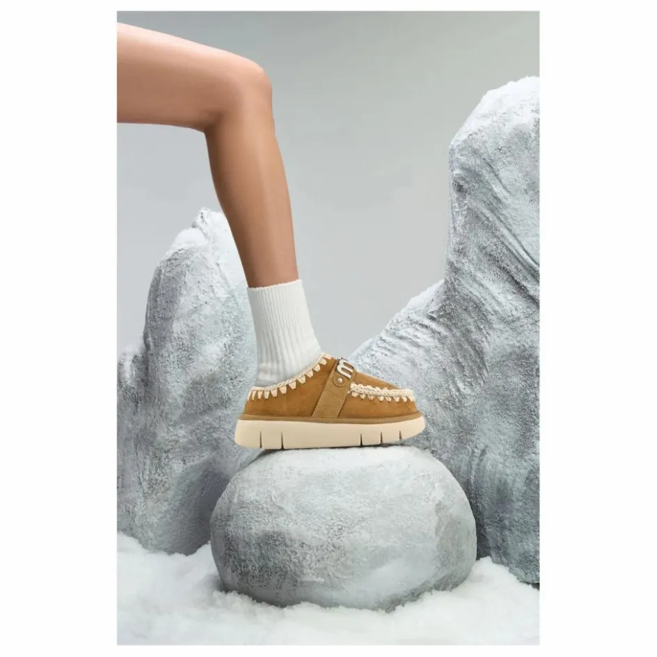 Mou Sabots Bounce Suède ||Femme Sandales, Espadrilles