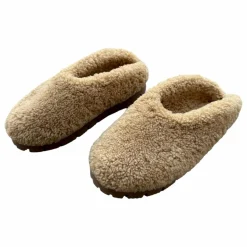 New ILDA'S sheep Sabots Peau Lainée Mérinos | Beige