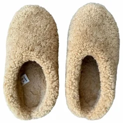 New ILDA'S sheep Sabots Peau Lainée Mérinos | Beige