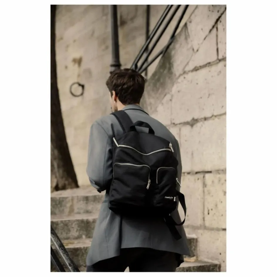 Best rivedroite Sac à Dos Abel Fibres Recyclées | Noir