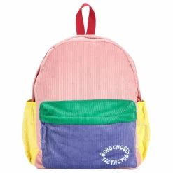 Enfant Bobo Choses Sacs, Petite Maroquinerie|Accessoires De Mode*Sac à Dos Colorblock Velours Côtelé |