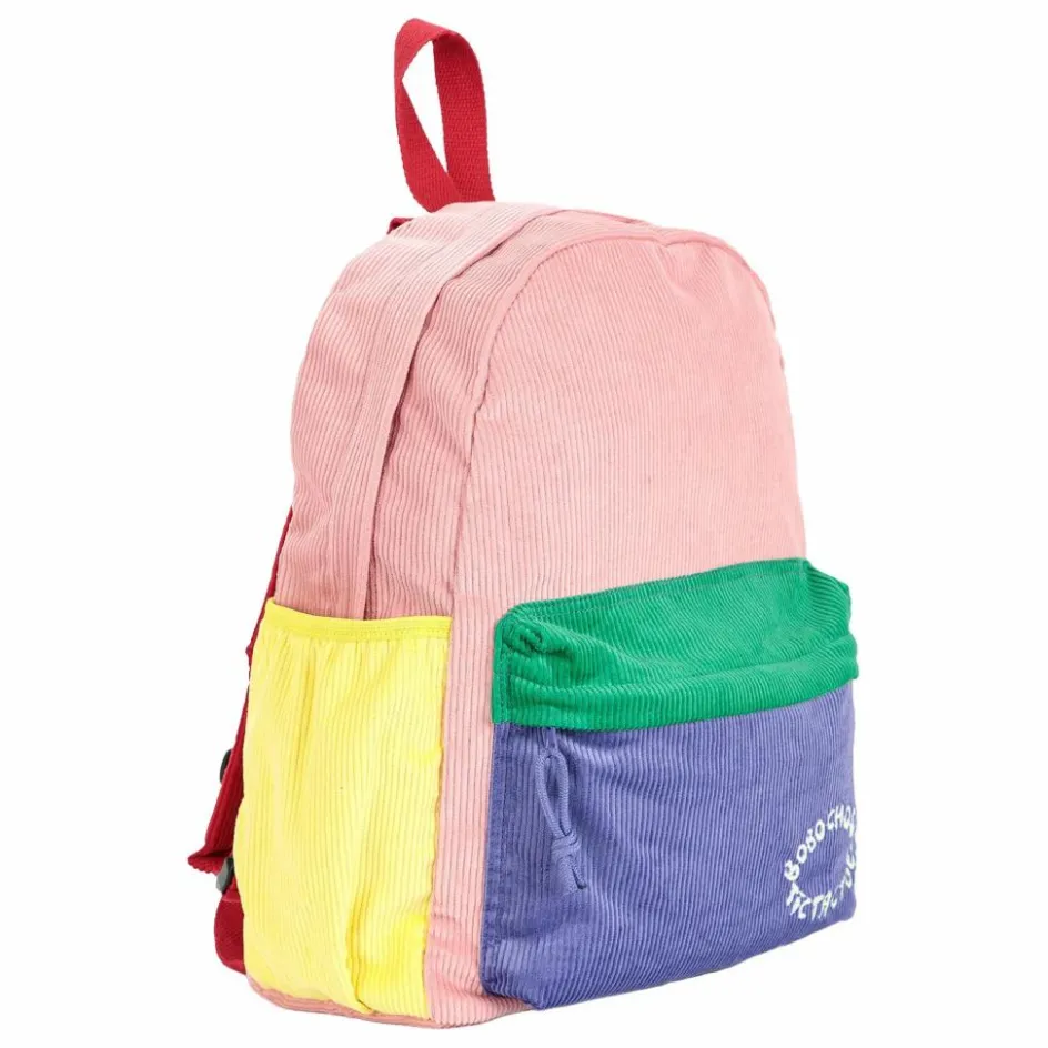 Enfant Bobo Choses Sacs, Petite Maroquinerie|Accessoires De Mode*Sac à Dos Colorblock Velours Côtelé |