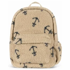 Sale Konges Sløjd Sac à Dos Façon Sherpa Jody Ancres Fibres Recyclées | Beige