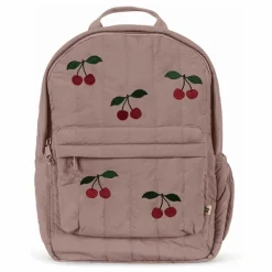 Enfant Konges Sløjd Sacs, Petite Maroquinerie|Accessoires De Mode*Sac à Dos Matelassé Juno Cerises |