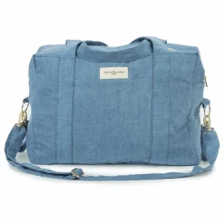 Outlet rivedroite Sac à langer Darcy en coton recyclé | Denim clair