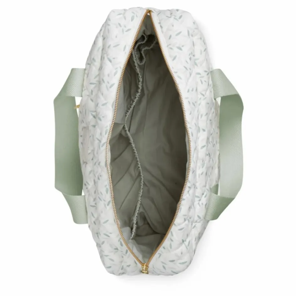 Discount Sac à langer Green Leaves en coton bio | Sacs À Langer|Sacs À Langer, Trousses