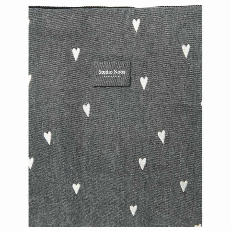 Studio Noos Sac à langer Hearts | Gris