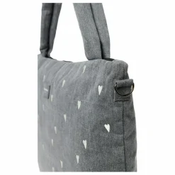 Studio Noos Sac à langer Hearts | Gris